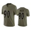 Equipo de fútbol 50 Elandon Roberts Jerseys Niños Hombre Mujer 31 Keanu Neal 23 Damontae Kazee 56 Alex Highsmith 7 Ben Roethlisberger 90 TJ Watt 55 Cole Holcomb Color Rush