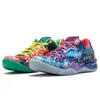 Mamba 6 Protro Grinch Chaussures de basket-ball Mambacita Bruce Lee Big Stage Think Pink Prelude Chaos 5 Anneaux Or métallique Invaincu Ce que les baskets de sport pour hommes