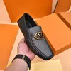 260 Style Fashion Leathers Man Shoe Luksusowe swobodne płaskie buty designerskie wodoodporne oddychające mokasyny męskie skórzane mokasyny wygodne