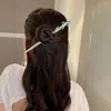 Klipsy do włosów chińskie patyk bułeczka z bambusowym węzłami design hipoalergiczne pałeczki akryliczne na imprezę stroju cosplay