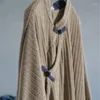 Robes décontractées Johnature Femmes Vintage Coton Stand Bouton Automne Manches longues Robes de style chinois 2023 A-Line Soft