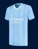 23 24 HAALAND SOCCER JERSEYS GREALISH STERLING MANS CITIES MAHREZ Fans club campeões DE BRUYNE FODEN 2023 2024 Football Tops Shirt Kids Kit Sets