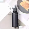 10pc 30ml 50ml 100ml 150ml voyage portable noir aluminium bouteille vide vaporisateur emballage cosmétique conteneur Y220428 livraison directe Dhiwi