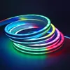 Tiras WS2812B RGB Neon Strip Light DC5V Ao Ar Livre À Prova D 'Água Flexível Dimmable 5V USB LED Tape Dream Color 1 2 3 4 5m311s