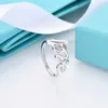 2024Designer Bijoux 925 Sterling Silver Designer Bague Pour Femmes Hommes Bijoux De Luxe Haute Qualité Mode Tendance Couple Anniversaire Cadeau Style Bague Amour R 7PFJ