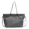 Bolsas de ombro tendência casual moda oxford pano saco feminino oversized tote para outono/inverno um ombro crossbody compras