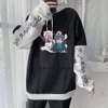 Fallstudien av Noe Archiviste Anime Haruku Hoodies Vanitas No Karte Kawaii Cartoon Women Långärmad tröja