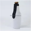 Altro Organizzazione di stoccaggio per la cucina Sublimazione Manicotto per bottiglia di birra in neoprene Vuoto Organizzazione riutilizzabile Maniche isolate Er Ss0430 Dro Otihh