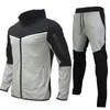 Männer Trainingsanzüge Frühling Lässige Sportswear Jacken Hosen Zwei Stück Sets Männlichen Mode Jogging Anzug Outfits Gym Fitness Kleidung