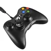 Contrôleurs de jeu 1 ensemble de boutons de manette de jeu Bluetooth sans fil portables avec boîtier complet pour Xbox 360 Black Drop