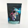 Space Astronaut Mylar Bags Design Pouch 35G Packing Stand Up Pouches Pouchs Picks -tryck Återförslutningsbar förpackningspåse PJHIQ MGFLU