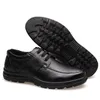 Echtes Leder Schuhe Flache Herren Casual Rindsleder Business Marke Männliche Schuhe Weiche Bequeme Schwarz 231226