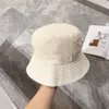 Chapeau de godet de mode pour femmes hommes concepteur rétro velours côtelé casquette de pêcheur hiver bonnet casquettes noir blanc marron large bord chapeaux