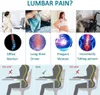 Lumbar Support Pillow for Office Chair Back Support Car, Computer, Gaming Chair, Recliner Memory Foam Back Cushion for Pain Relief Improve Posture