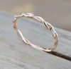 Roségoudkleurige klassieke zirkonia bruiloft verlovingsring voor vrouw meisjes Oostenrijkse kristallen cadeau jubileumringen4761441