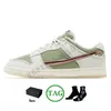 Correndo Sapatos Casuais para Homens Mulheres Flat Low Sneakers Reverse Panda Branco Preto Triplo Rosa Unc Rose Whisper April Skateboards Gai Mens Trainers Esportes ao ar livre