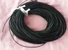 Crafts Round Cowhide Genuine Leather String Cord Natural Rawhide Rope for Jewelry Making Kumihimo Braiding Shoelaces 2mm Blac1171324