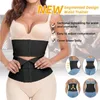 Kvinnlig midjetränare Shapers Bandage Wrap Cinchers Lower Belly Fat Hourglass Body Shapewear Belly Band Viktminskning Svett Bälte 231225