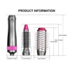 Torkar 3: e generationens hårtork Styler och Volumizer One Step Hot Air Brush Hair Starten Curler Styling Tool Electric Blow Dryer