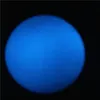 Natural Luminous Stone Calcite Blue Glow in the Dark Sphere Ball Luminous Crystal Ball w/ Base Round Stone Ball Home Decor 231225