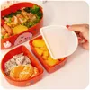 Stoviglie Simpatico orsetto per il pranzo per bambini, portatile, in plastica, per adulti, da lavoro, per bambini in età scolare utilizzabili nel microonde