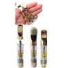 California Honey Bags Carts 0.8ml 1.0ml Cartridges 510 Thread Empty Vaporizer 2.0mm Holes Copper Drip Tips