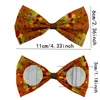 Dog Apparel 50pcs Collar Charms With Pumpkin Patterns Pet Supplies Sliding Bow Tie Accessories Bows