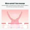Smart V-face Face-lifting Massager Vibrating Slimming Intelligent Beauty Tools Heated Firming Skin Eliminate Edema 231225