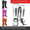 Ankel Protector Professional Kickboxing Leg Guard Muay Sparring MMA Shin Boxing Thicked Fighting Gear Ankelprotective 231226