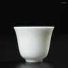 Muggar 1st små keramiska kungfu kopp keramik teacup mini espresso kaffe porslin kinesisk stil vinglas hushåll te koppar