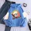 Janpan Anime My Hero Academia Bakugou Katsuki wydrukowane moletom Woman Winter Overized Streetwear Bluza męskie bluzy męskie