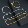 ins Internet celebrity letter X titanium steel necklace bracelet personality versatile clavicle chain, hip hop necklace, high-end fashion bracelet