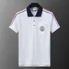 Camisa polo designer para homem camisetas italianas manga curta moda casual verão camiseta várias cores disponíveis tamanho asiático M-3XL