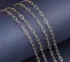 Pendant Necklaces 1Meter Stainless Steel Round O Shaped Rolo Cable Oval Link Bulk Chain Making Diy Wallet Women Choker Jewelry9829931
