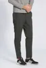 Lulu calças masculinas de alta qualidade, calças de moletom elásticas com bolsos com zíper, slim fit, trabalho, casual, corrida, calças esportivas masculinas 555