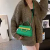 Bolso de mujer de alta calidad, bandolera de un solo hombro con letras a la moda, tendencia