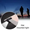 Nya strålkastare Portable 3LED strålkastare Baseball Cap Lamp utomhus Hat Clip Strålkastare Camping Head Ficklight Mini Head Lamp