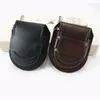 Jewelry Pouches Fashion Male Back Brown Vintage Classic Pocket Watch Box Holder Storage Case Coin Purse Pouch Bag With Chain