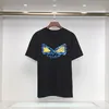 高級メンズデザイナーTシャツ卸売衣料レタープリントシャツ