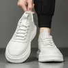 Terwijl Sneakers Originele Mannen Casual Schoenen Dikke Zool Man Lopen Business Gevulkaniseerd Mannelijke Sport Tenis Para Hombre 231226