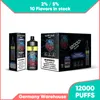 Compras on -line Puff 12K barra de vape descartável 2% 5% Eliquid Os vapores preenchidos bobina de malha einweg vapes 12000 Puff e cigarros desequênticos UE com bateria recarregável