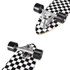 75CM CX7 Land Tavola da surf per principianti Esercizio Brush Street Big Fish Board Walking Skateboard Longboard Penny 231225