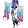 Uwowo ahri lol cosplay traje espírito flor liga das lendas cosplay roupas trajes de jogo de halloween g0925203c