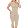 Shapewear pour les femmes contrôle du ventre corps complet Shaper bout à bout cuisse plus mince Body fermeture éclair latérale soutien du sein Long 231225