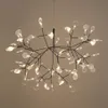 Nowoczesny liść Heracleum liść Light Lamp Lampa Lampa zawieszenia Lampy do salonu Art Bar Iron Restauracja oświetlenie domowe Al12277g