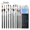 Jessup Eye Makeup Brushes Set Professional Brush Synthetic Blending Eyeshadow Eyeshadow Crease Shader T341 231226