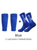 1 paire de chaussettes de sport antidérapantes TC combinées, protection des jambes et du football 231225