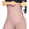 Fajas bodysuit voor vrouwen afslankende body shaper buikcontrole corset volledige lengte postpartum skims post liposuctie shapewear 231225