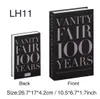Moderne minimaliste style Instagram faux livre accessoires pliants étagères livres décoratifs doux échantillon décorations de salle simulation livre usine 230713