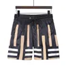 Mens Shorts Summer Women Striped Tshirts Short Sports Gym Quick-drying Swimwear Man Beach Pants M-3xl